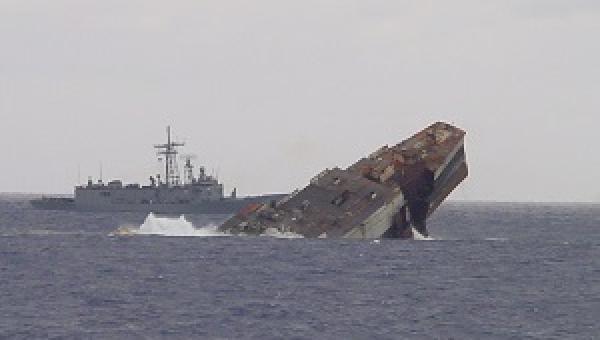 Sinking ship