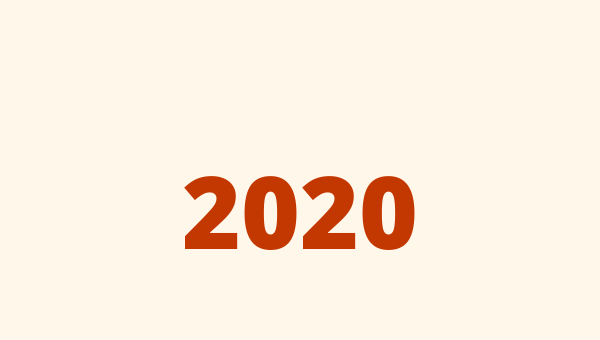 2020 Card