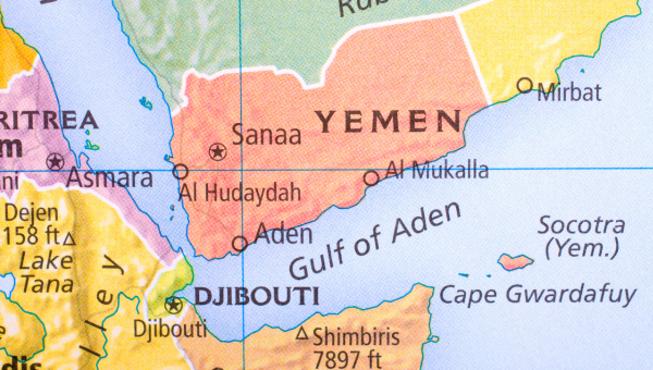 Gulf of Aden Map