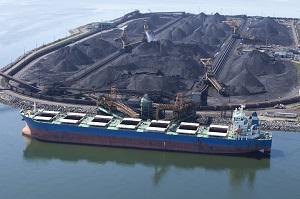 Cargo Ship being loaded with Coal resized.jpg